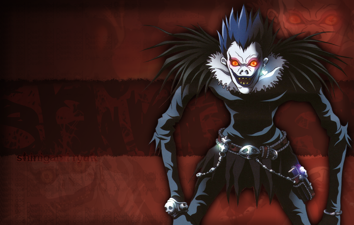 Awesome death note wallpaper shinigami ryuk shiver stuff