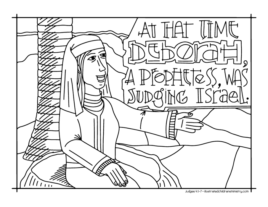 Bible story coloring pages