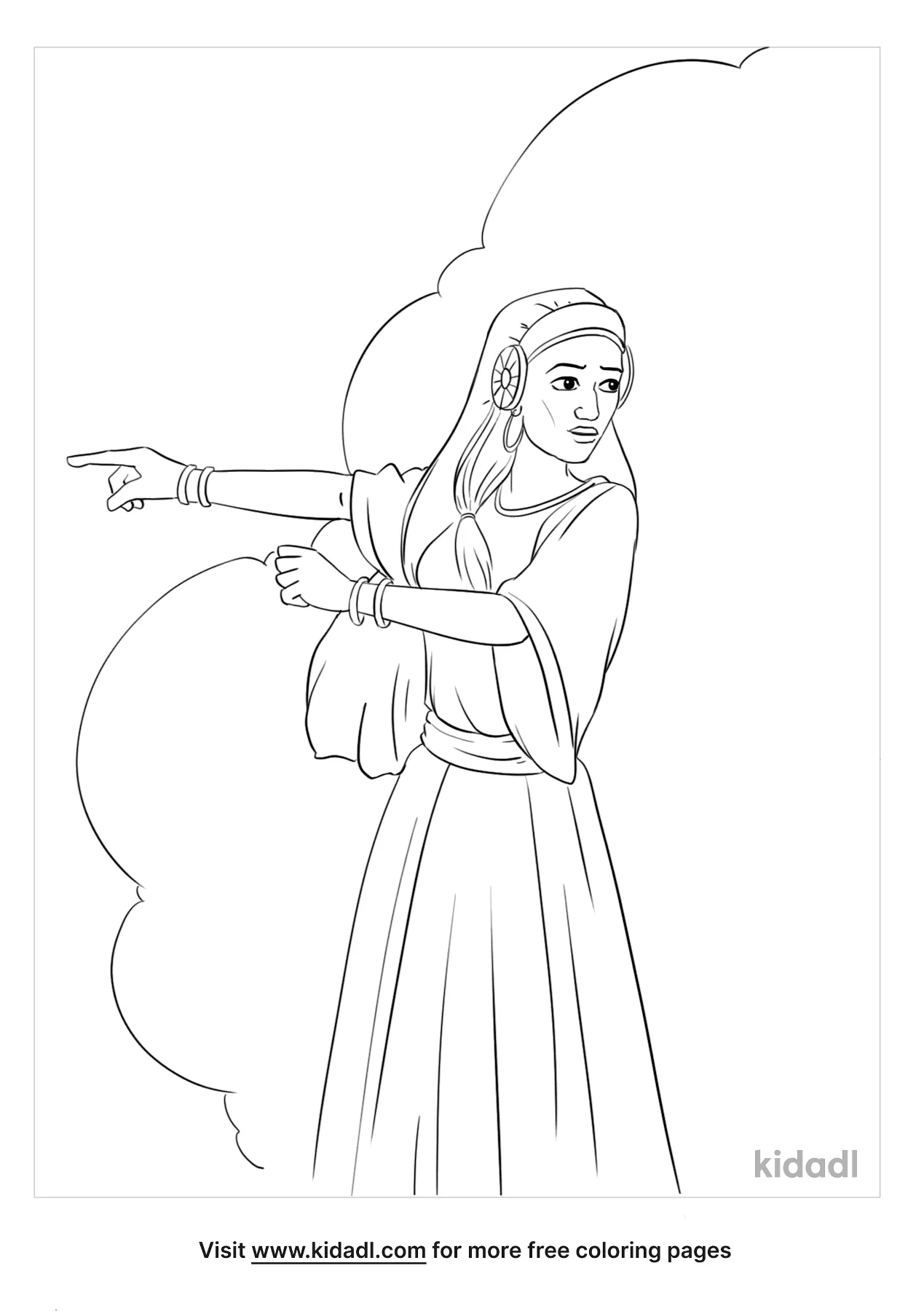 Free deborah coloring page coloring page printables