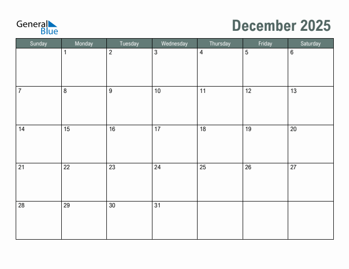 December monthly calendar pdf word excel