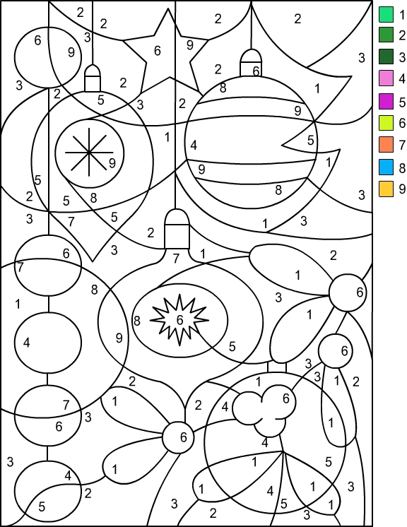 Nicoles free coloring pages december