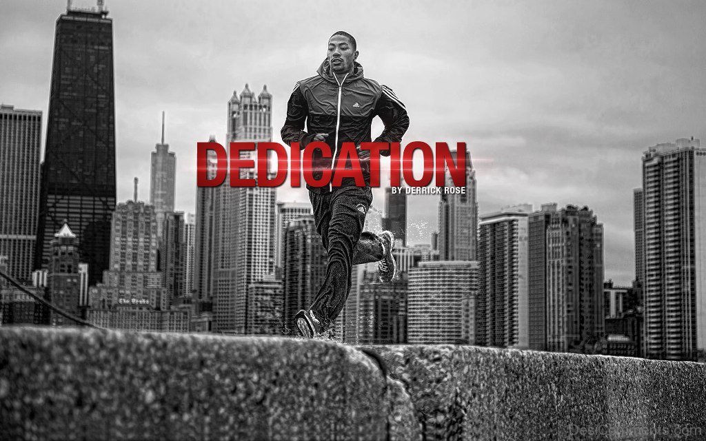 Dedication by derrick rose wallpaper