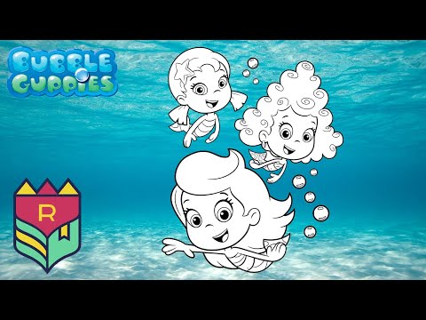 Coloring bubble guppies