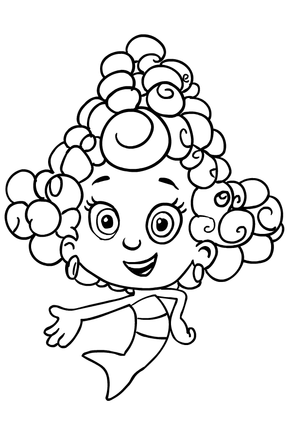 Coloring pages bubble guppies coloring pages