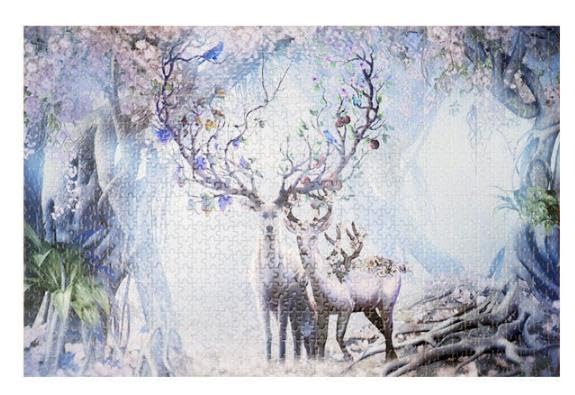 Jigsaw puzzles pieces deer fairy jigsaw puzzle for adults family friends lovers in game nights toys games