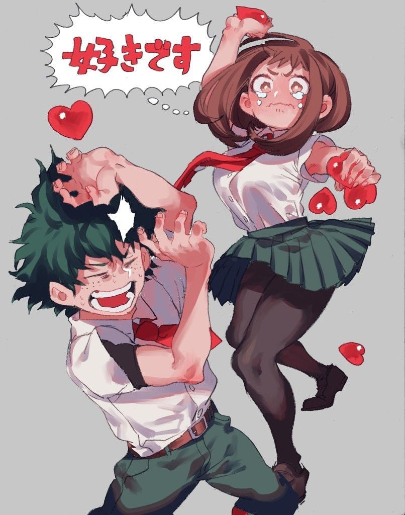 Uraraka x deku wallpapers