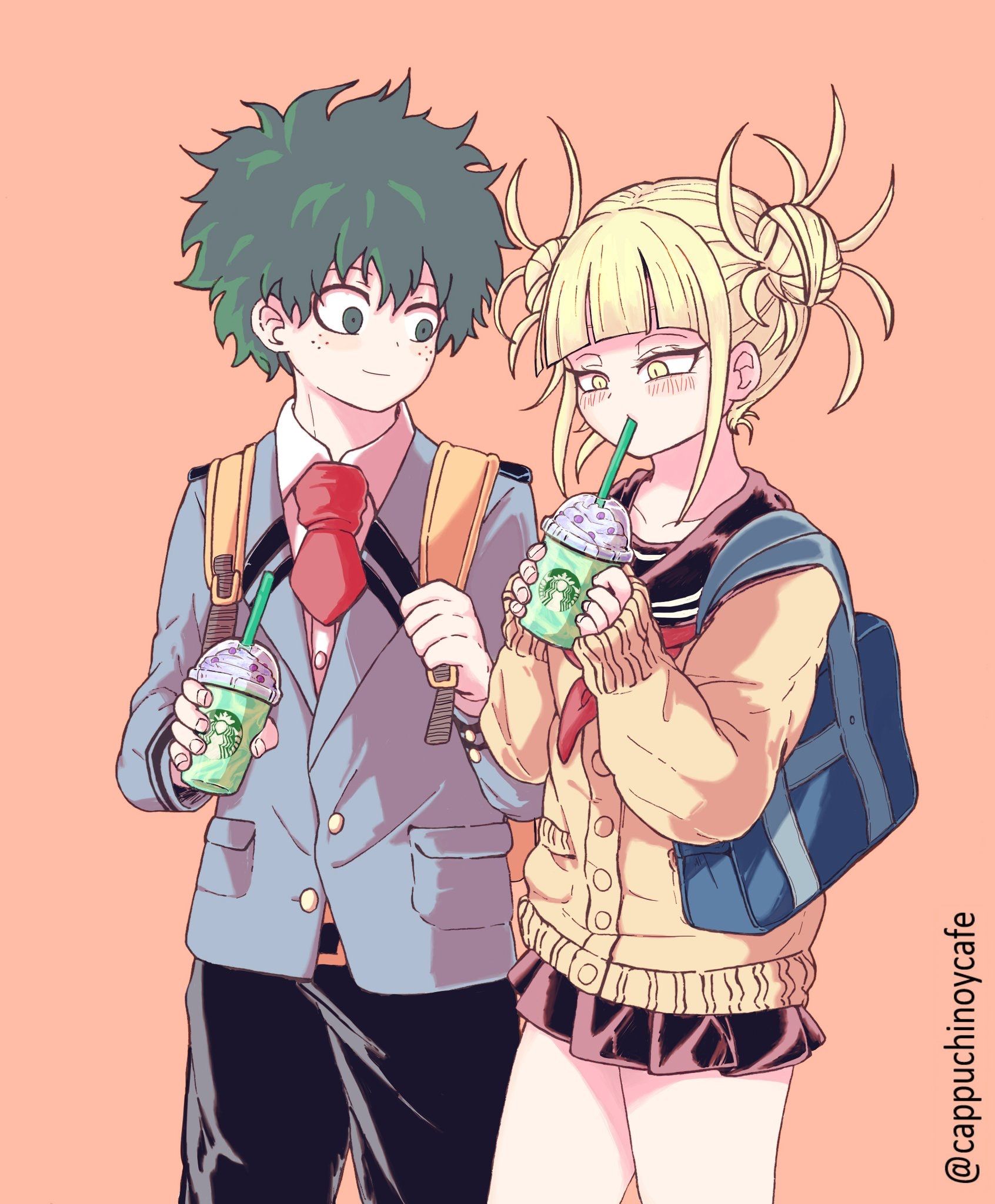 Deku x toga wallpapers