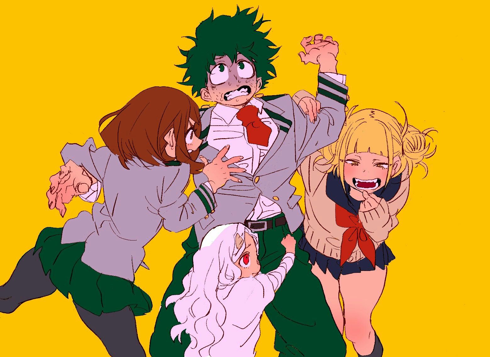 Toga x ochako wallpapers