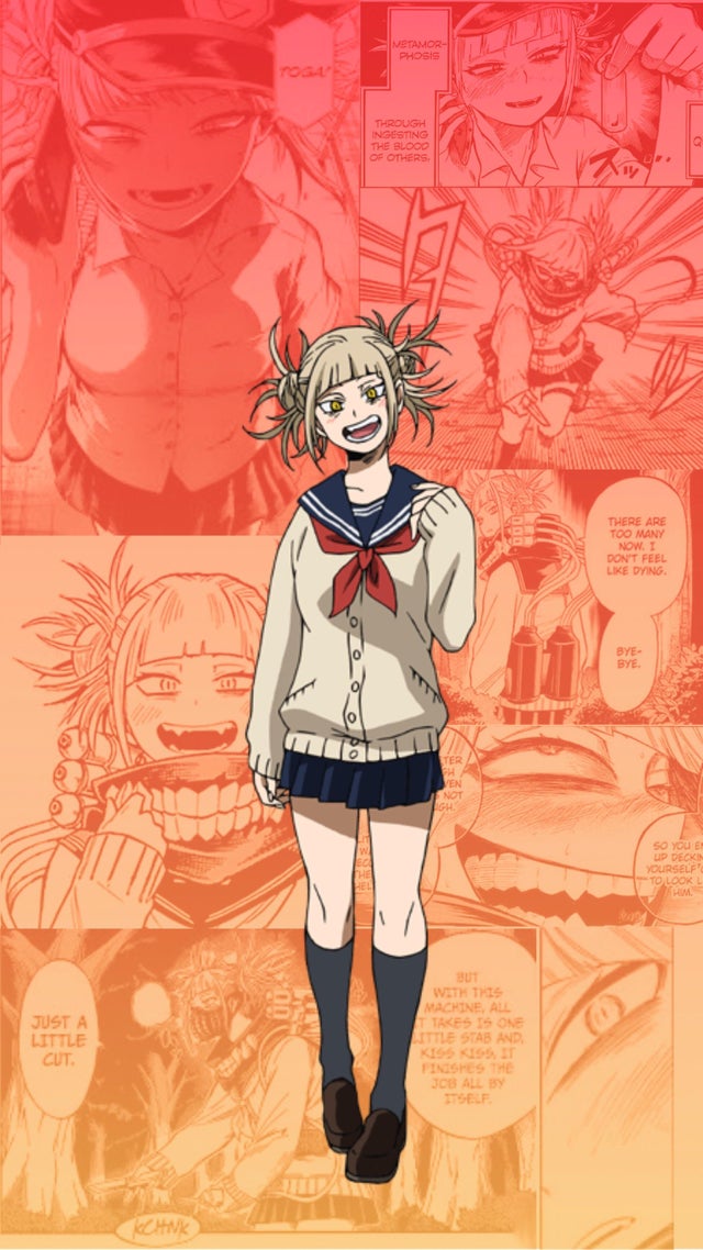 Himiko toga phone wallpaper rbokunoheroacademia