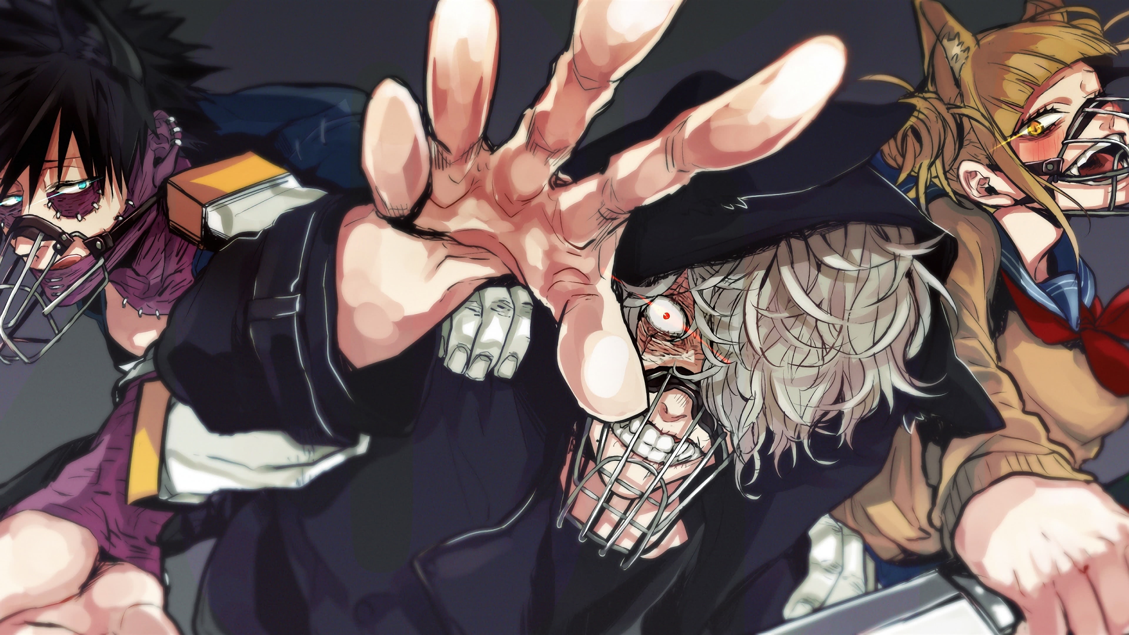 My hero academia tomura shigaraki dabi himiko toga uhd k wallpaper