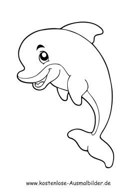 Coloring page dolphin coloring dolphin tiere zum ausmalen ausmalbilder ausmalbild