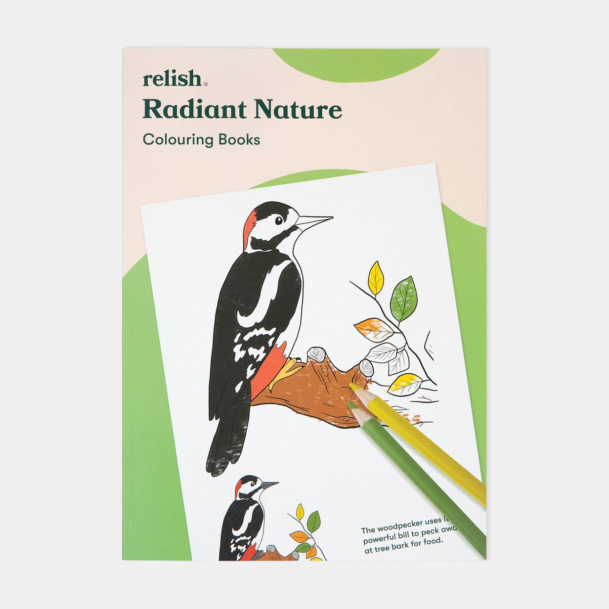 Radiant nature alzheimers and dementia coloring book relish