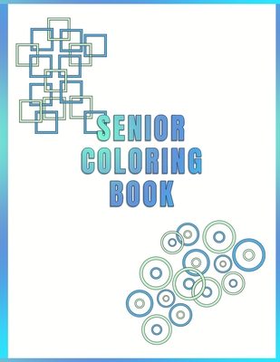 Senior coloring book easy dementia and alzheimer colouring book for elderly patients calming anti