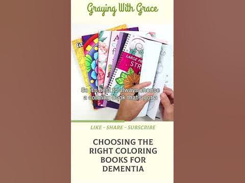 Choosing the right coloring books for dementia