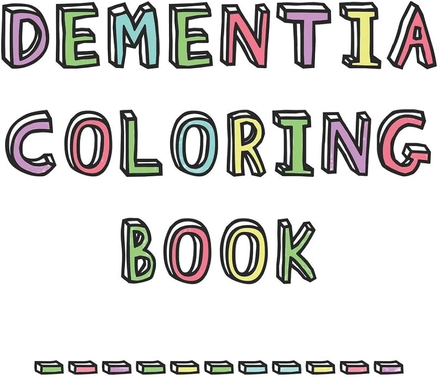 Dementia coloring book by studio dementia activity