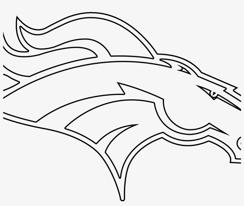 Denver broncos coloring pages denver broncos logo png