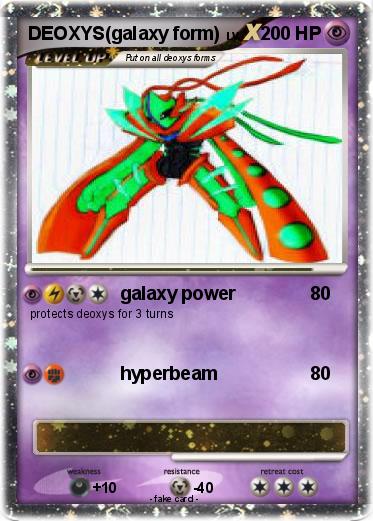 Pokemon deoxys galaxy form