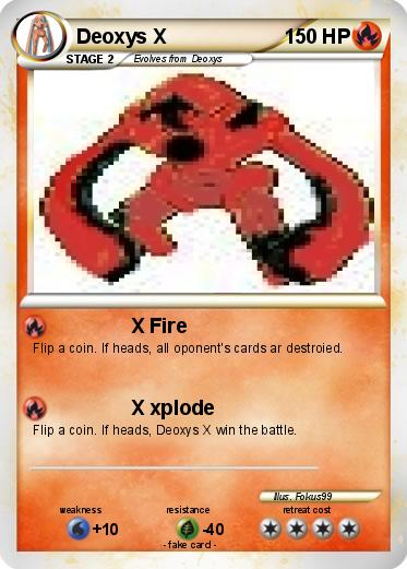 Pokemon deoxys x