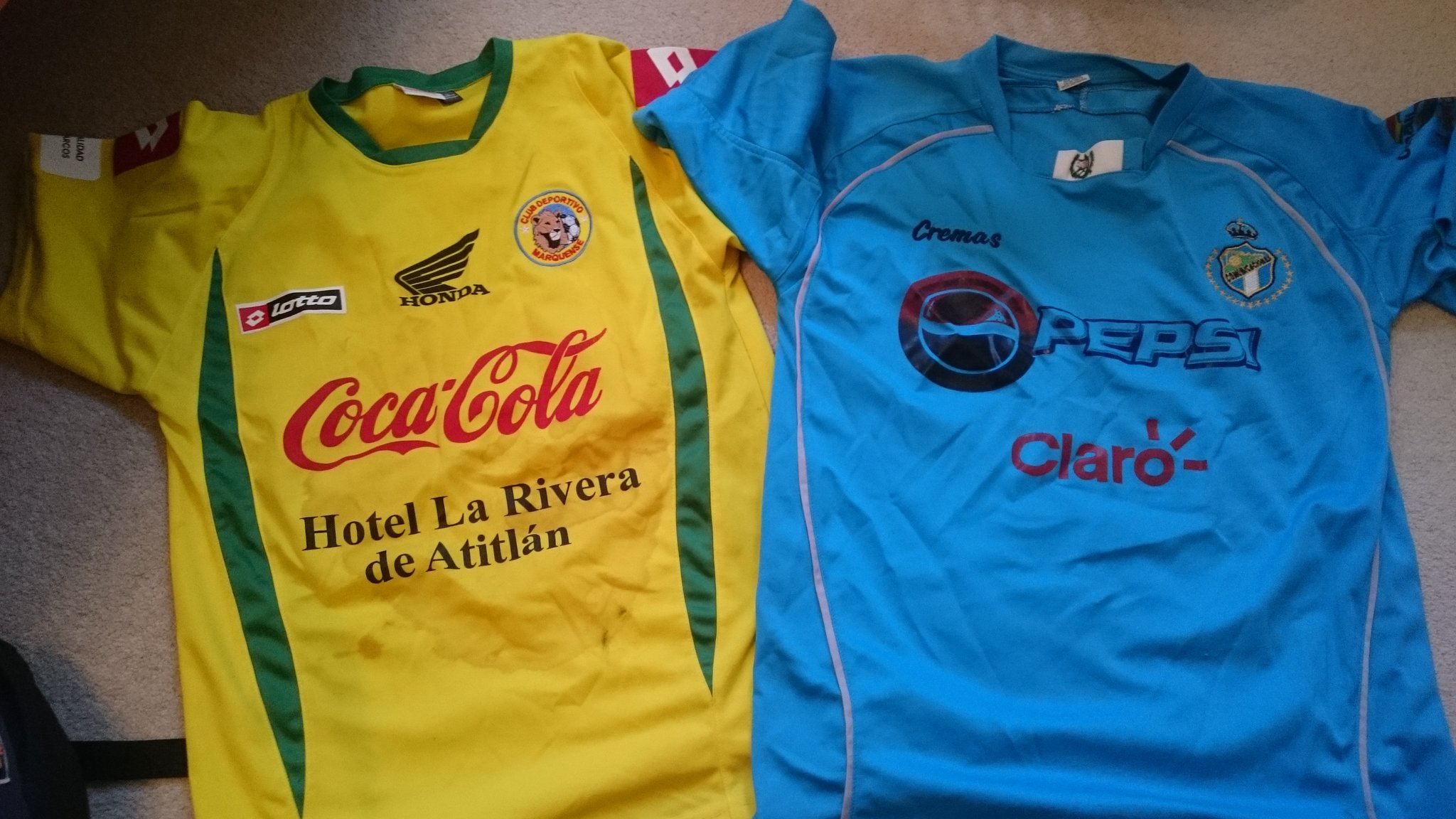 Tom robinson on some more classic shirts found in the depths of my parents home deportivo marquense unicaciones both guatemala cerca httpstcotkivlh