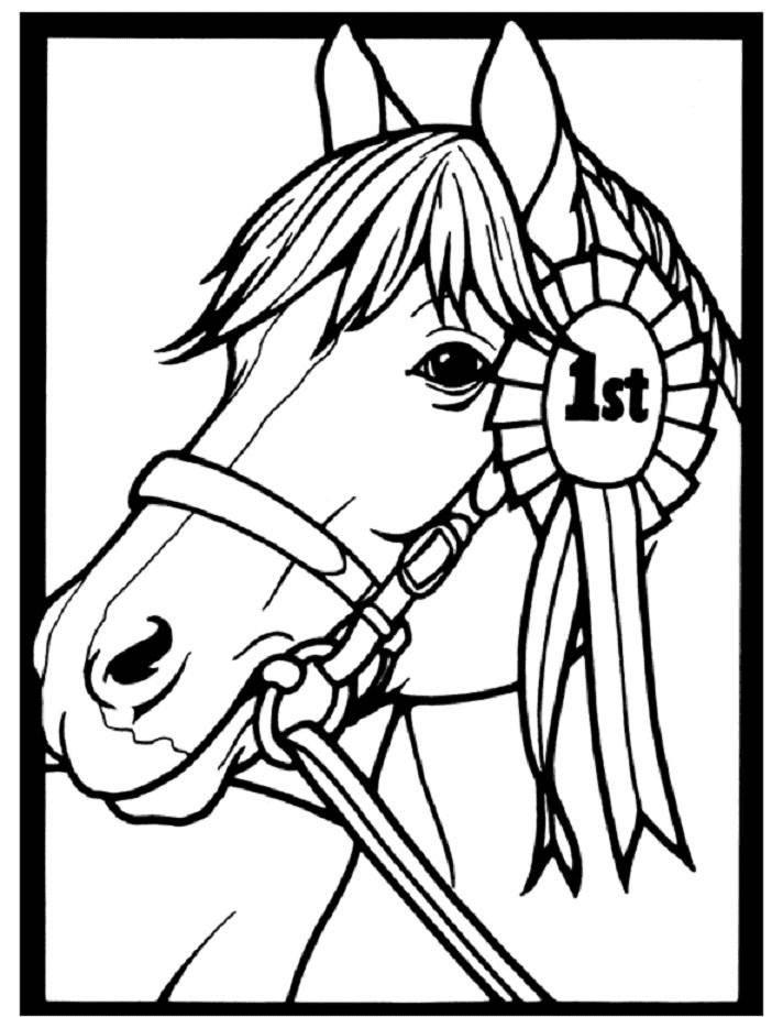 Kentucky derby coloring pages printable for free download
