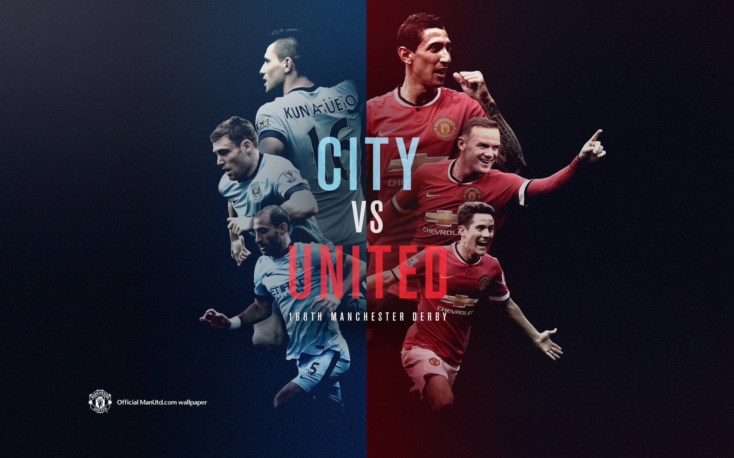 Official derby wallpaper rreddevils