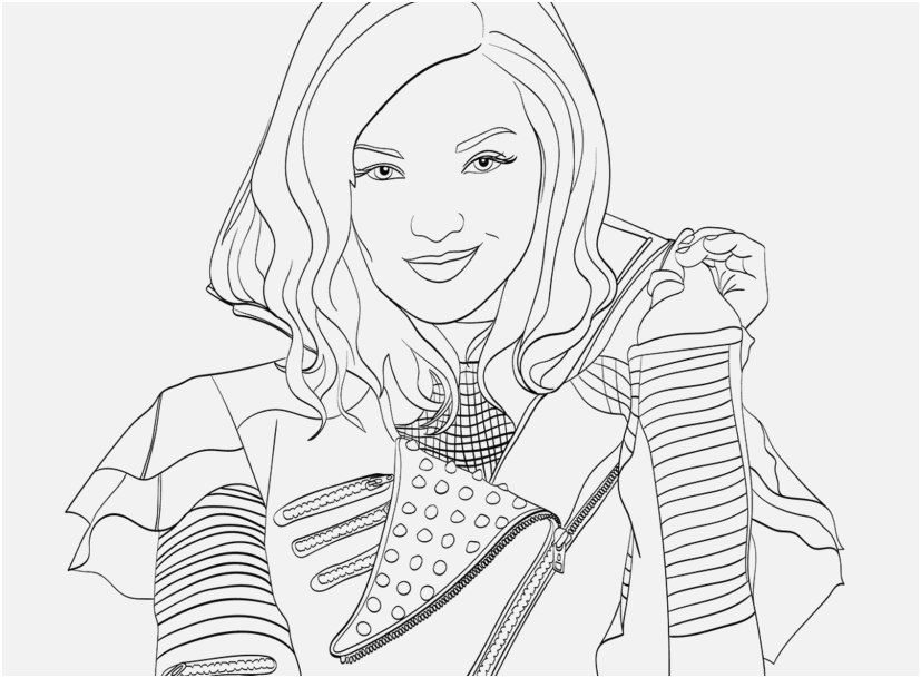 Descendant coloring pages pdf ideas with superstar casts