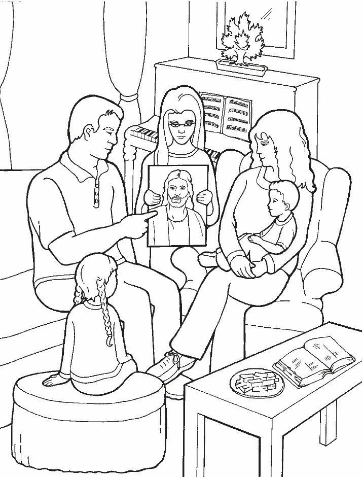 La famãlia lds coloring pages coloring pages easter coloring pages