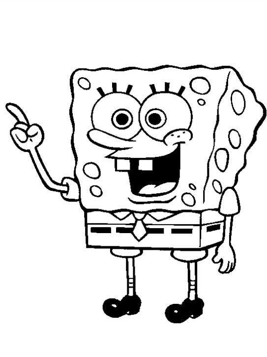 Dibujos de bob esponja para colorear e spongebob coloring spongebob drawings cartoon coloring pages