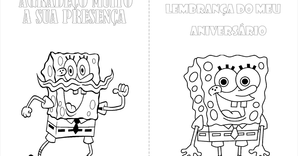 Fazendo a minha festa bob sponja