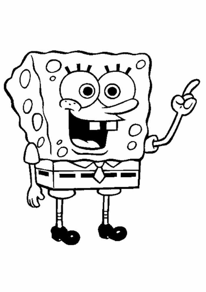 Bob esponja para colorir spongebob coloring cartoon coloring pages spongebob drawings