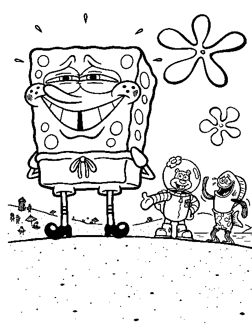 Desenhos do bob esponja para colorir âã grãtisã spongebob drawings spongebob coloring beach coloring pages