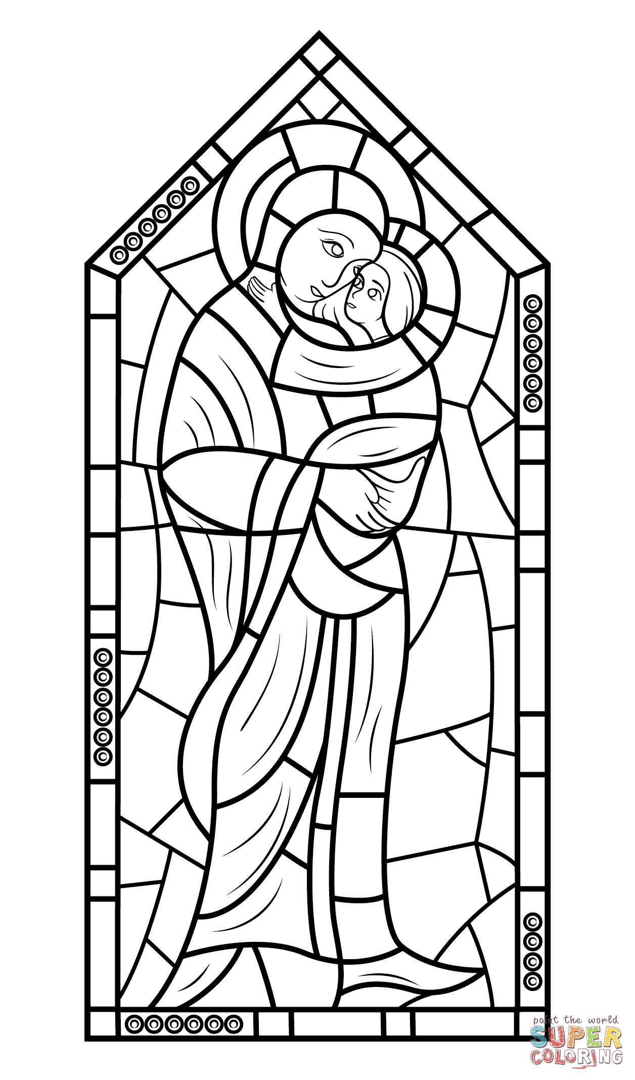 Related image stained glass patterns free printable coloring pages free printable coloring pages