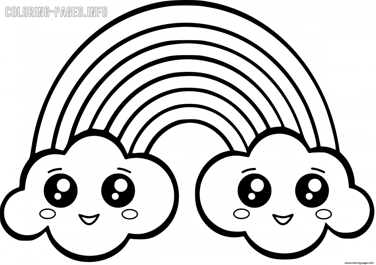 Discover the adorable world free printable kawaii coloring pages for endless fun arco iris para colorir pãginas para colorir desenhos para colorir