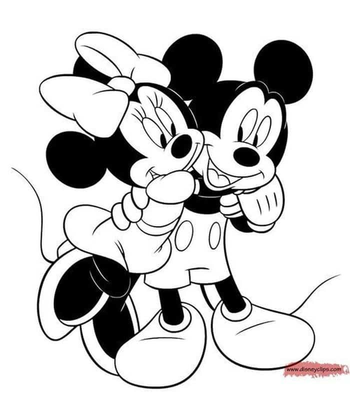 Mickey and minnie mouse coloring pages free mickey mouse coloring pages disney coloring pages minnie mouse coloring pages