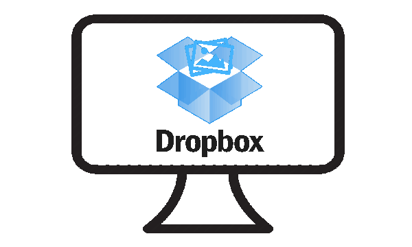 How to show dropbox photos as desktop wallpaper in windows