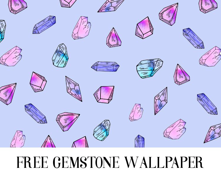 Free gemstone wallpaper for your desktop or phone â gathering beauty wallpaper cards gift card