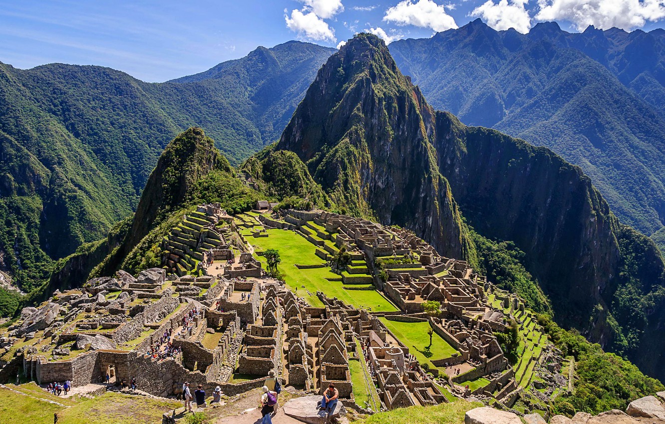 Wallpaper the sky mountains the city peru machu picchu machu picchu the incas images for desktop section ððµðð