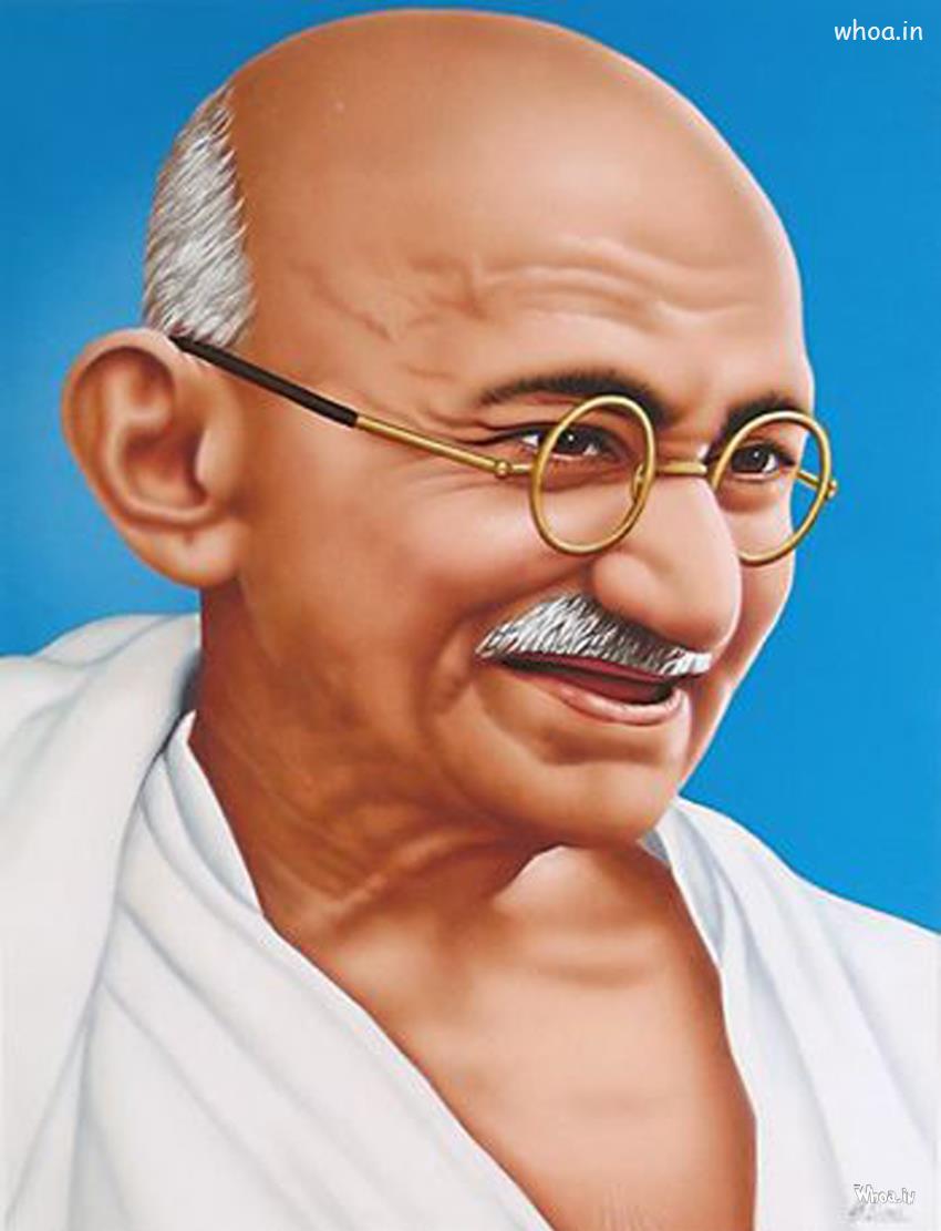 Mahatma gandhi hd wallpaper