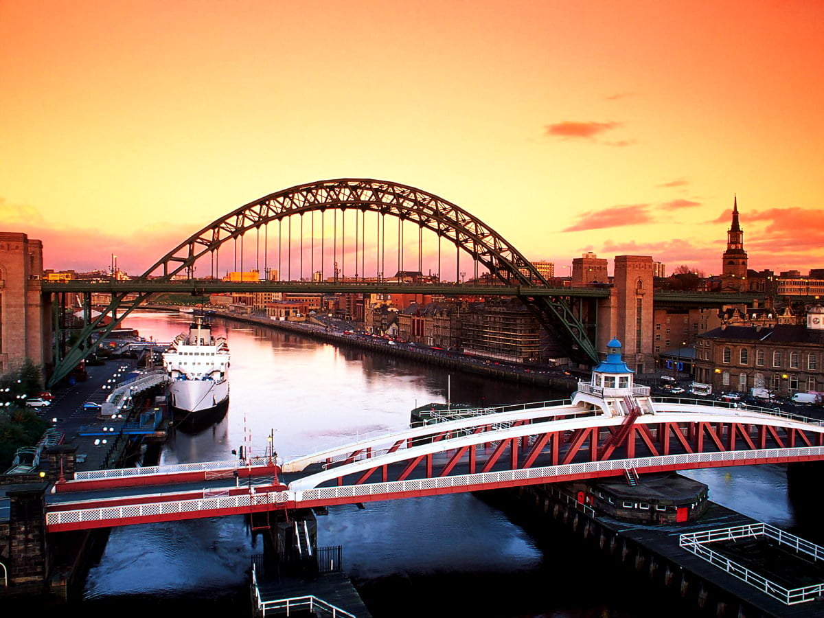 Tyne bridge brãcke newcastle upon tyne hintergrundbild beste freie hintergrundbilr