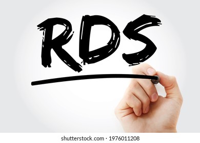 Rds remote desktop services acronym technology stock vector royalty free