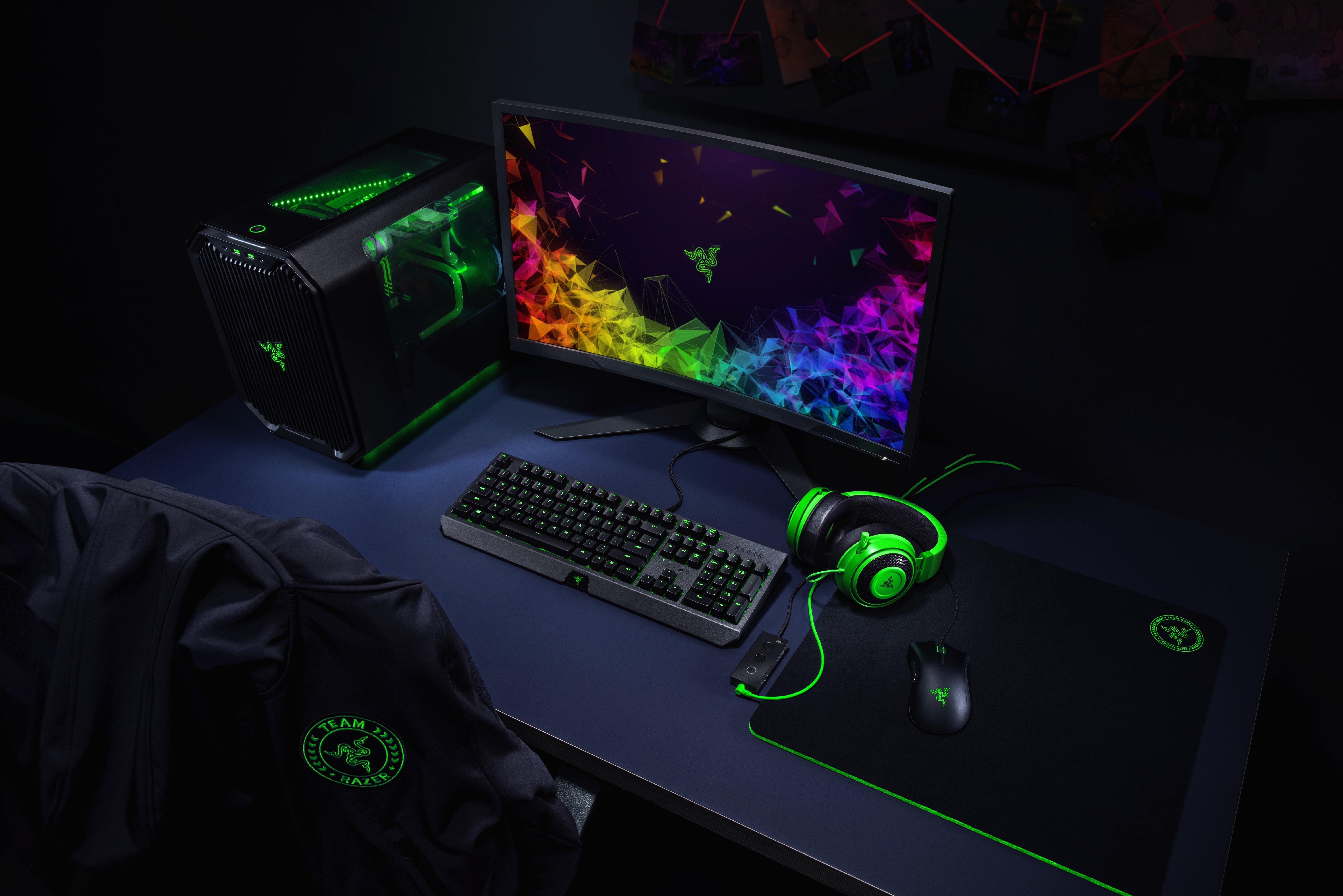 Gaming setup wallpapers