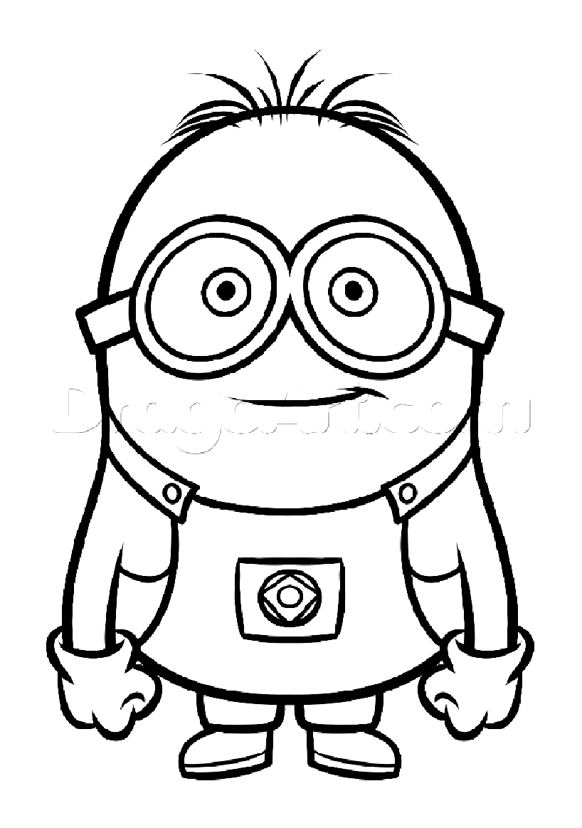 Despicable me coloring pages to download for free