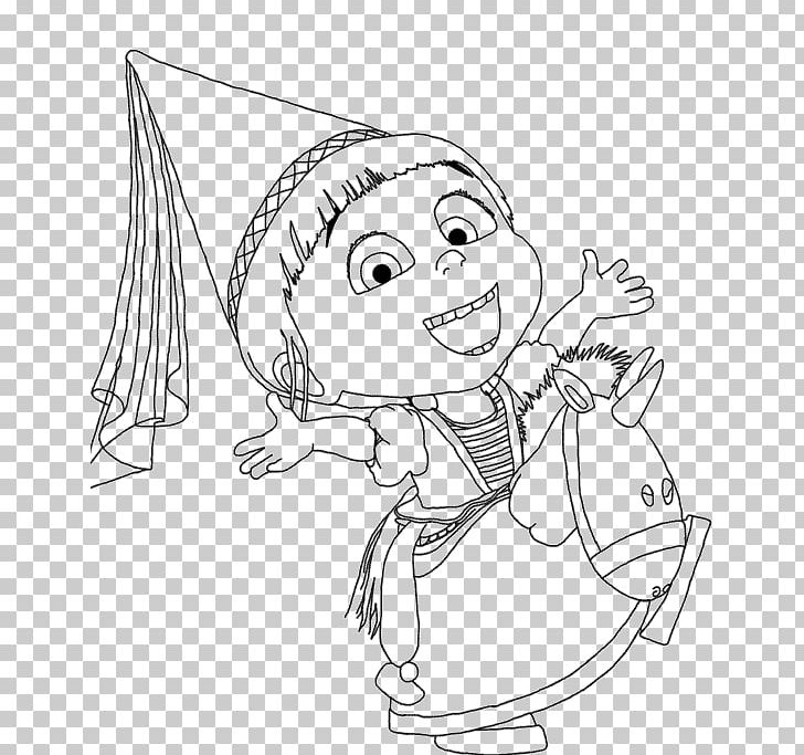 Agnes margo stuart the minion coloring book despicable me png clipart agnes angle area arm art