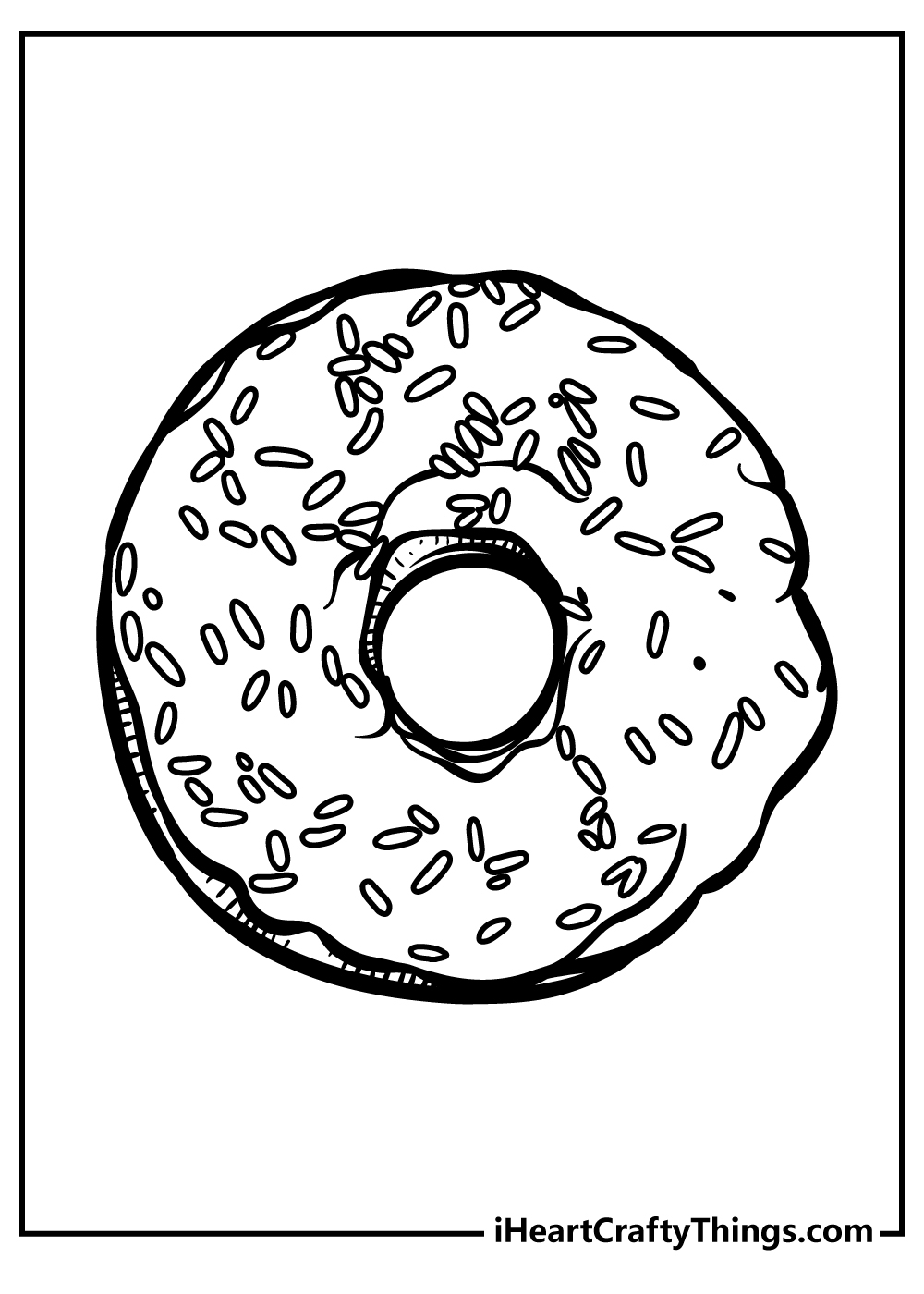 Dessert coloring pages free printables