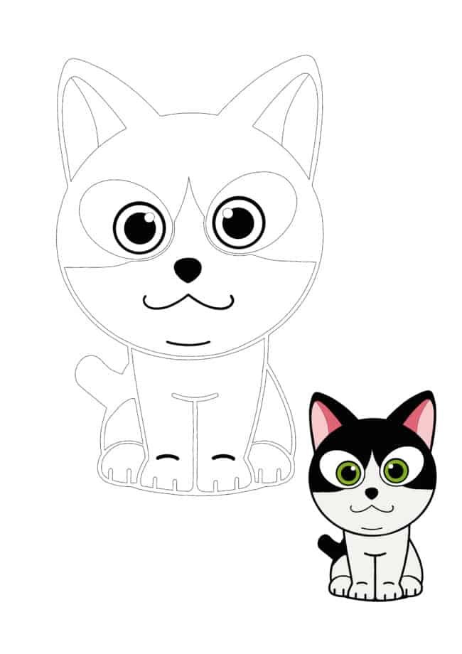 Coloriage chat coloriages ã imprimer gratuits