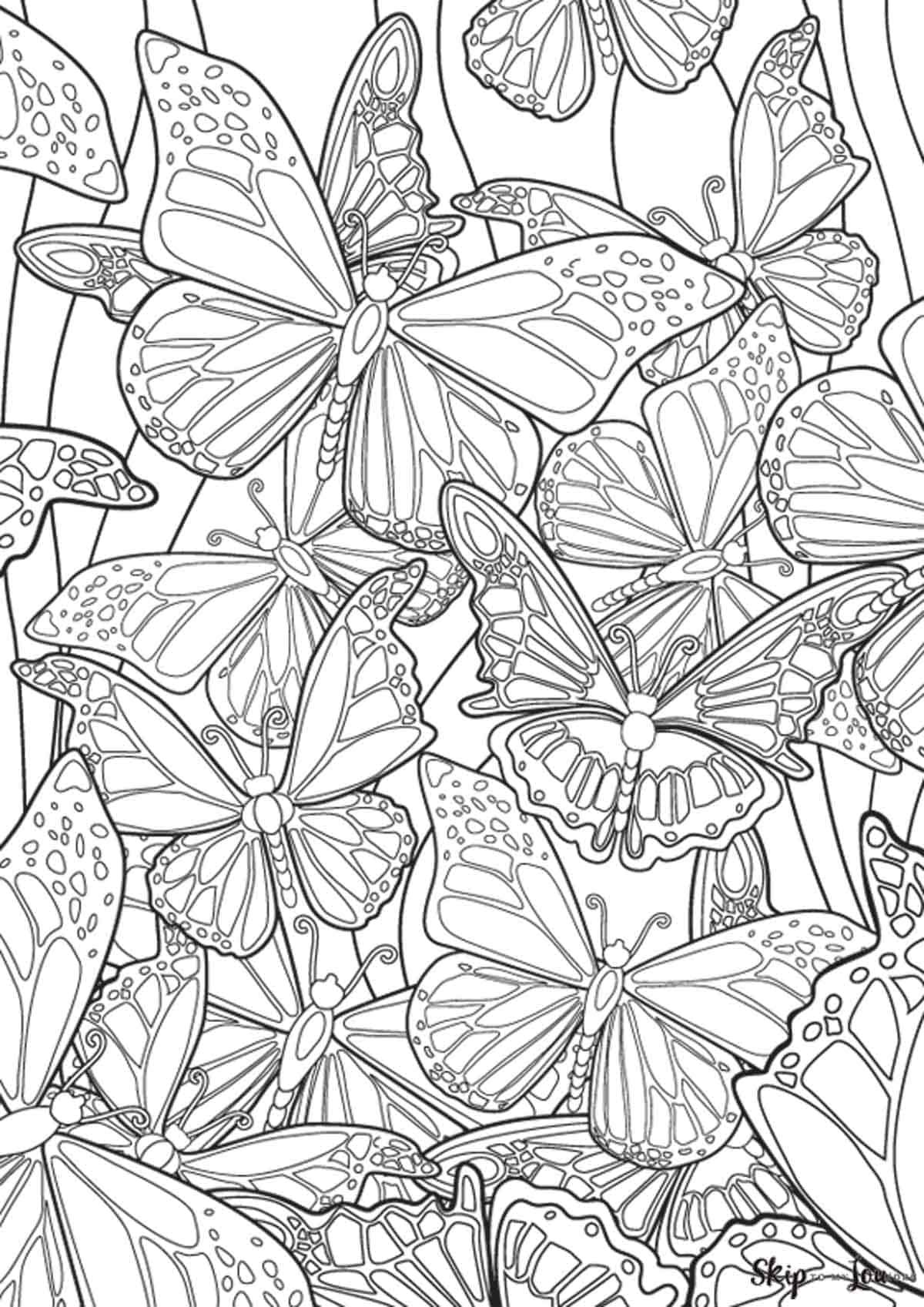 Beautiful butterfly coloring pages to download and print butterfly coloring page coloring books coloring pages