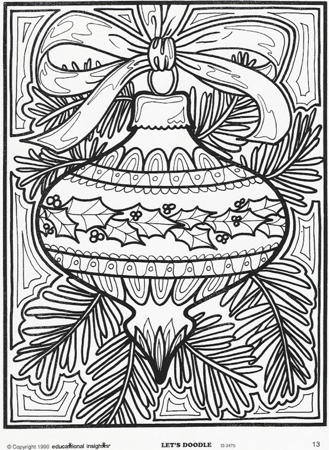 Christmas printable coloring pages