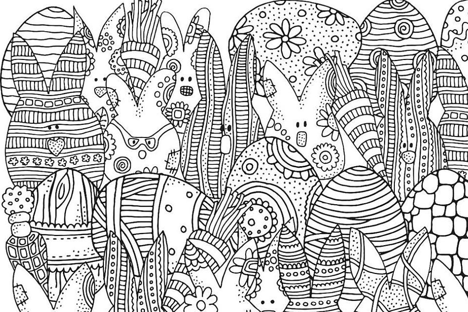 Easter coloring pages free fun printable spring