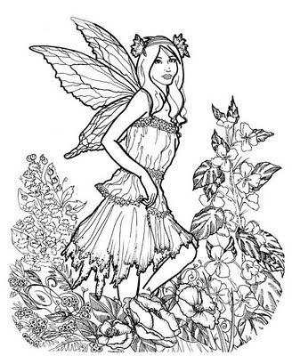 Fairy coloring pages fairy coloring pages fairy coloring book detailed coloring pages