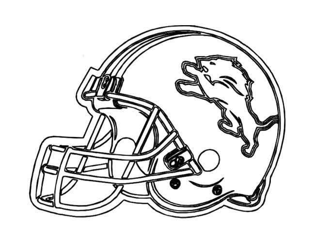 Detroit lions coloring pages football coloring pages detroit lions football football helmets